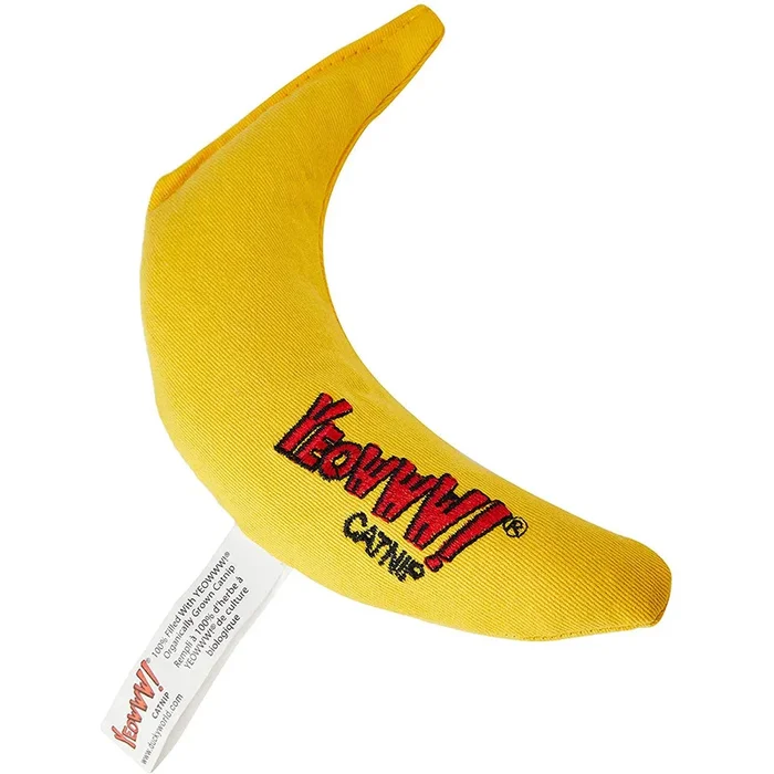 Ducky World Yeowww Chicata Banana Peeled Cat Toy