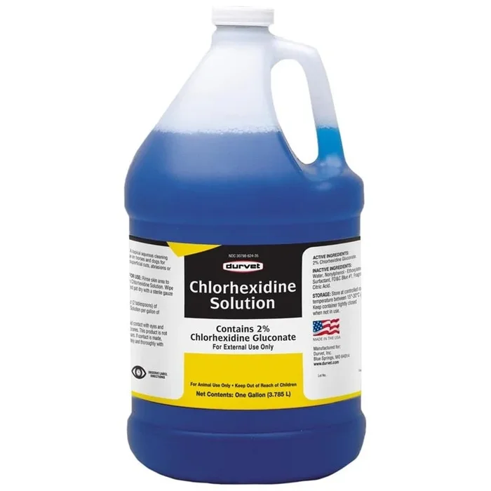 DURVET CHLORHEXIDINE GLUCONATE 2% SOLUTION