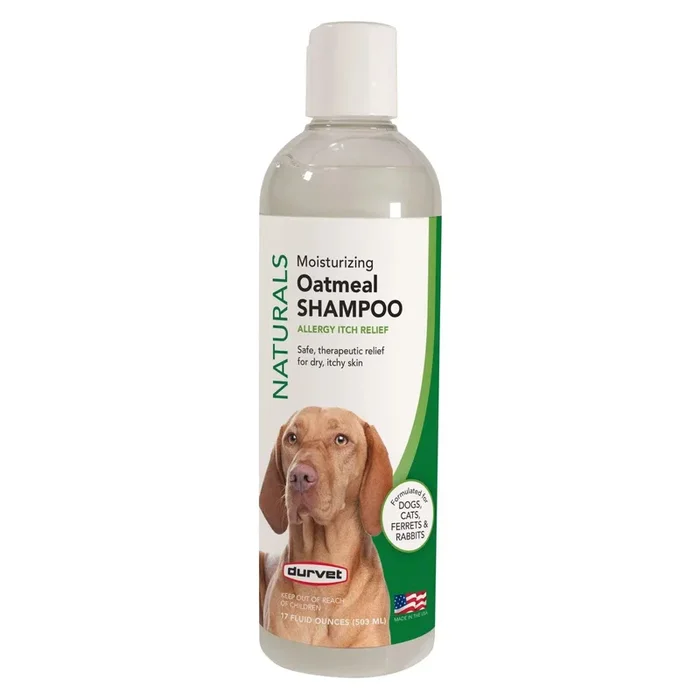 Durvet Naturals Anti-Itch Oatmeal Dog Shampoo 17 oz.