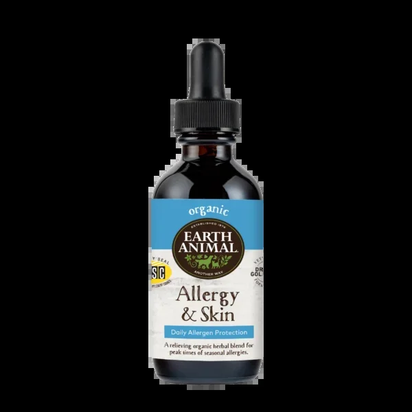 Earth Animal Allergy & Skin Organic Herbal Remedy For Pets