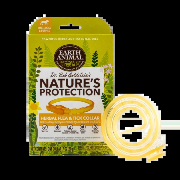 Earth Animal Nature’s Protection Flea And Tick Herbal Collar For Dogs