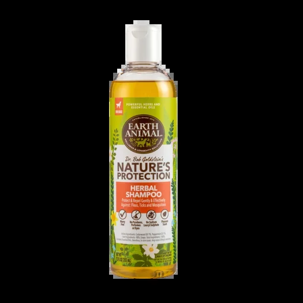 Earth Animal Nature’s Protection Flea And Tick Herbal Shampoo; 12- Oz Bottle