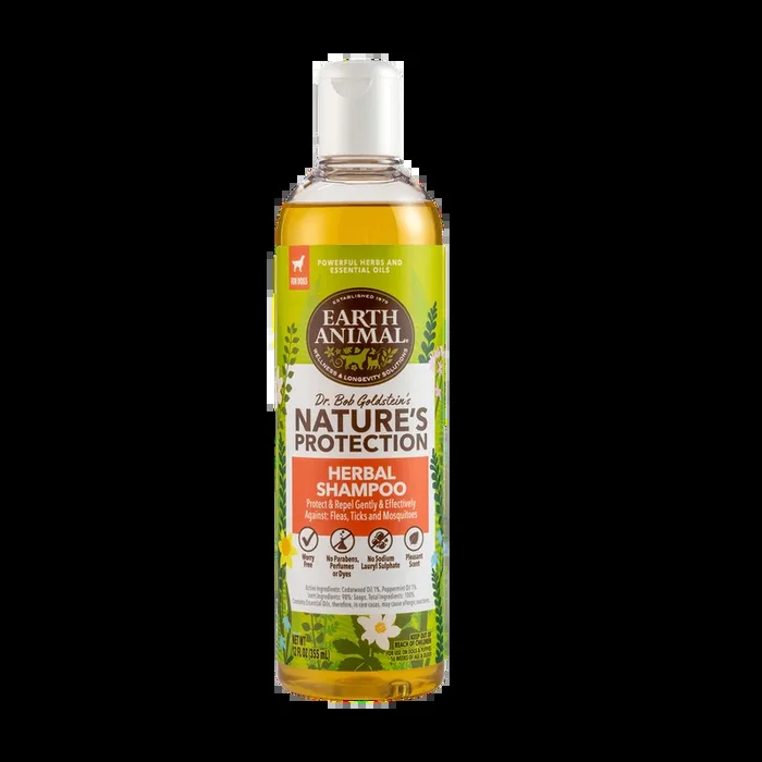 Earth Animal Nature’s Protection™ Flea & Tick Herbal Shampoo