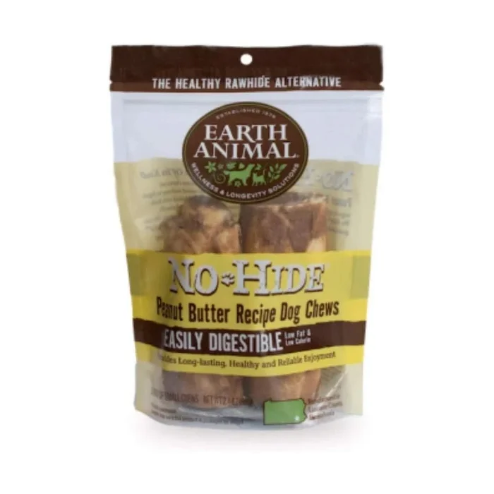 Earth Animal No-Hide Peanut Butter Chew 7″