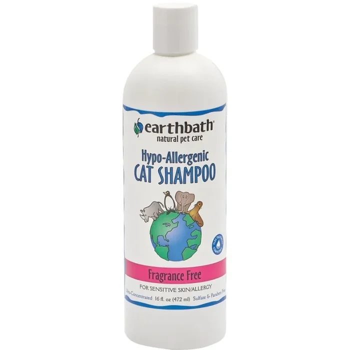 EARTHBATH CAT SHAMPOO HYPOALLERGENIC