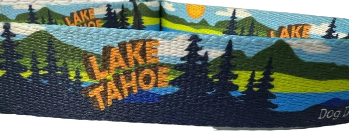 Ecoweave Custom Collar-Lake Tahoe with Plastic Buckle