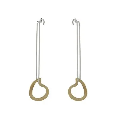 Enchanting Gold-Dipped Earrings