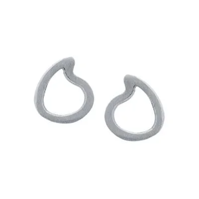Enchanting Sterling Silver Post Earrings