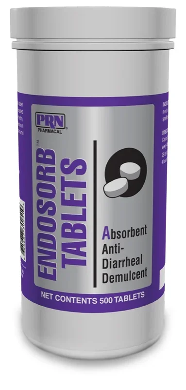 Endosorb Tablets, 500 ct – Diarrhea Relief for Pets