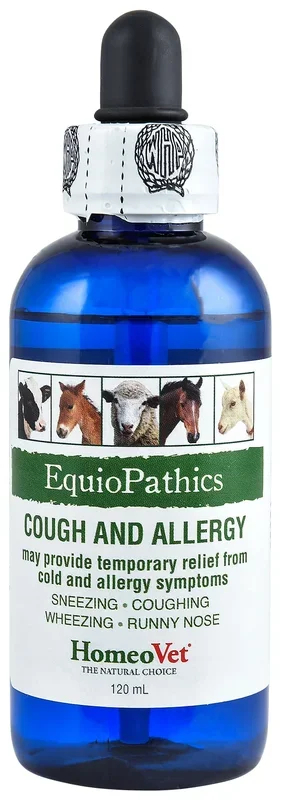 EquioPathics Cough & Allergy Liquid for Horses & Livestock