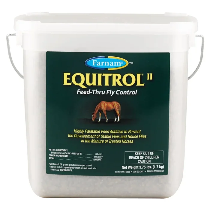 Equitrol II Feed-Through Fly Control Pellets for Horses