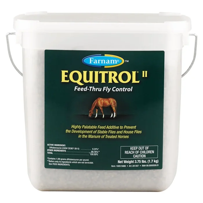 Equitrol II Feed-Through Fly Control Pellets for Horses