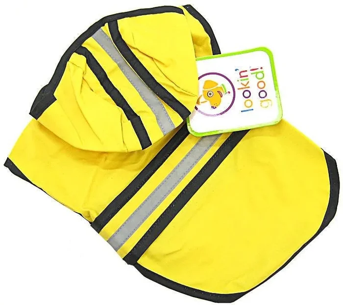 Ethical Pet Fashion Lookin’ Good Rainy Days Slicker Yellow Raincoat