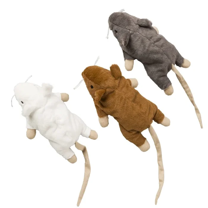 Ethical Products Super Mouse Sam w/Catnip Assorted (11″)