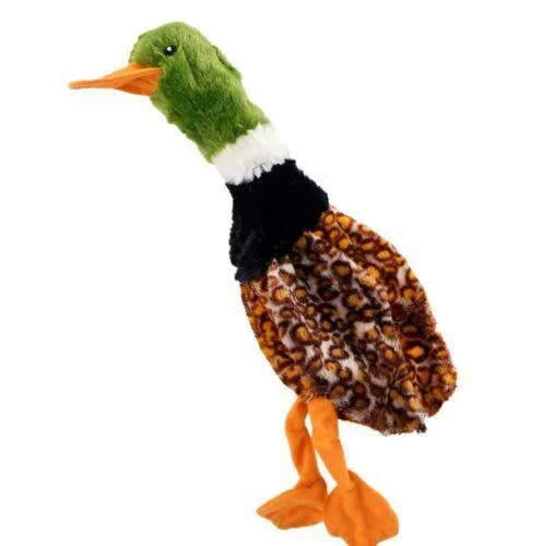 Ethical Skinneeez Plush Dog Toy Mallard Duck 14.5″