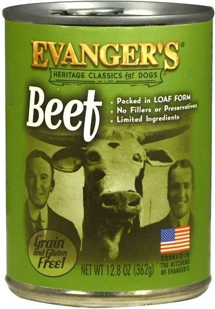 Evanger’s 100% Beef Classic Canned Dog Food