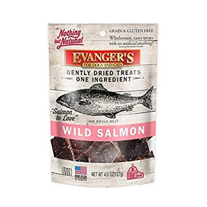 Evanger’s Dog Cat Freeze Dried Salmon Treat 4.6oz