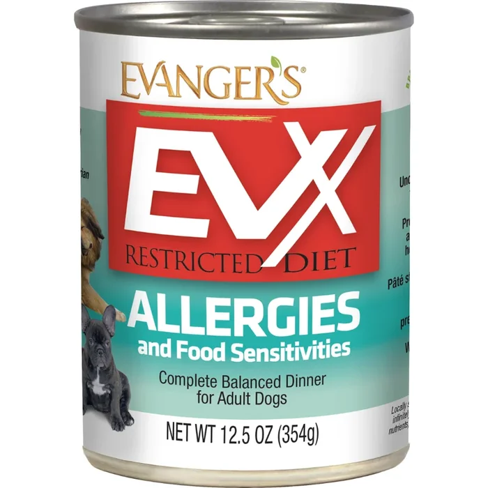 Evanger’s EVX Restricted Diet Allergies and Food Sensitivities Dinner for Dogs