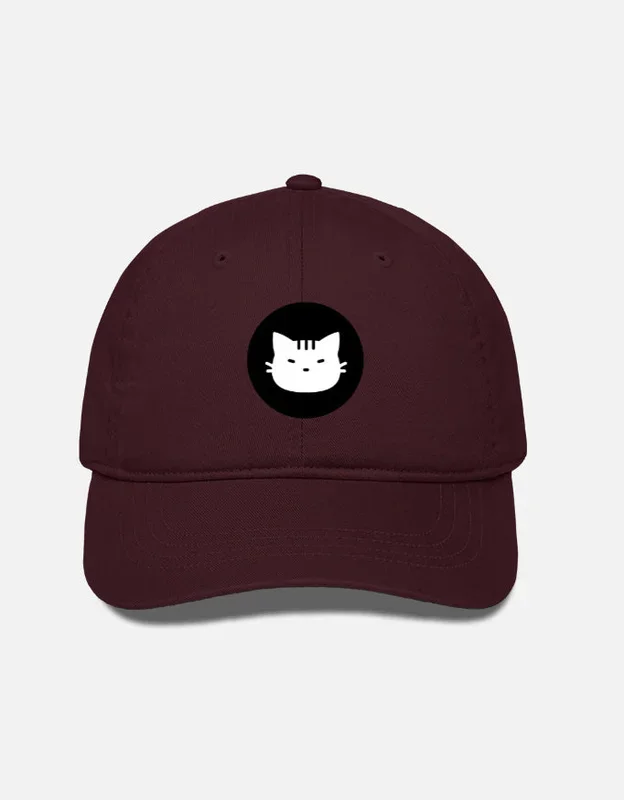 EverythingBoho Cat Stamp BaseBall Cap