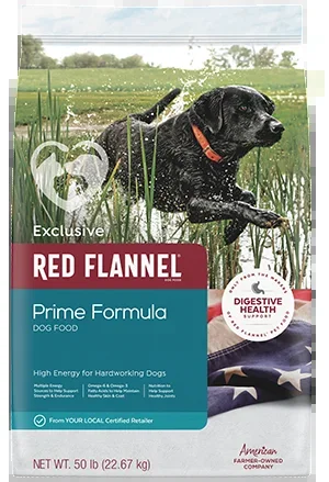 Exclusive Red Flannel® Prime Formula Dog Food