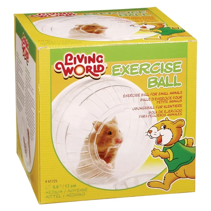 Exercise Ball with Stand For Hamsters – Medium (6.6″)