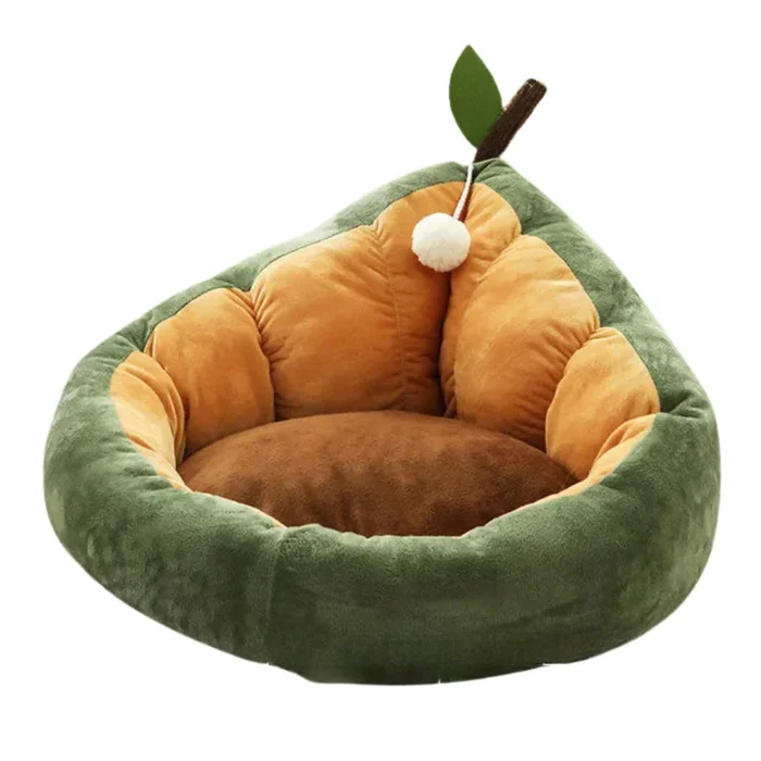 Fantasy Velvet All Seasons Pet Bed – Avocado