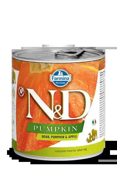 Farmina Dog Grain Free Can Boar/Apple/Pumpkin 10.05oz