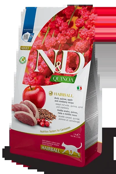 Farmina N&D Quinoa Functional Feline Hairball Control
