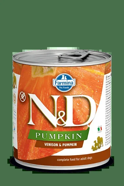Farmina Pet Foods N&D Pumpkin Vension Wet Dog Food