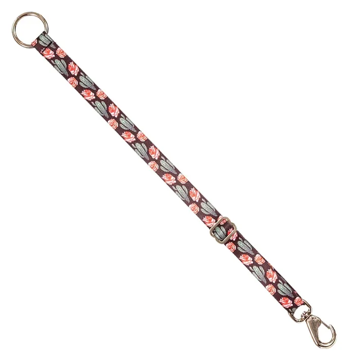 Fashion Print Bucket Strap, Cactus Rose, 29″