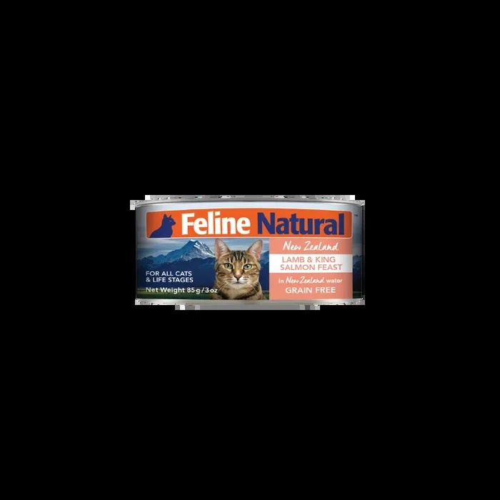 Feline Natural Lamb & King Salmon Feast Canned Cat Food