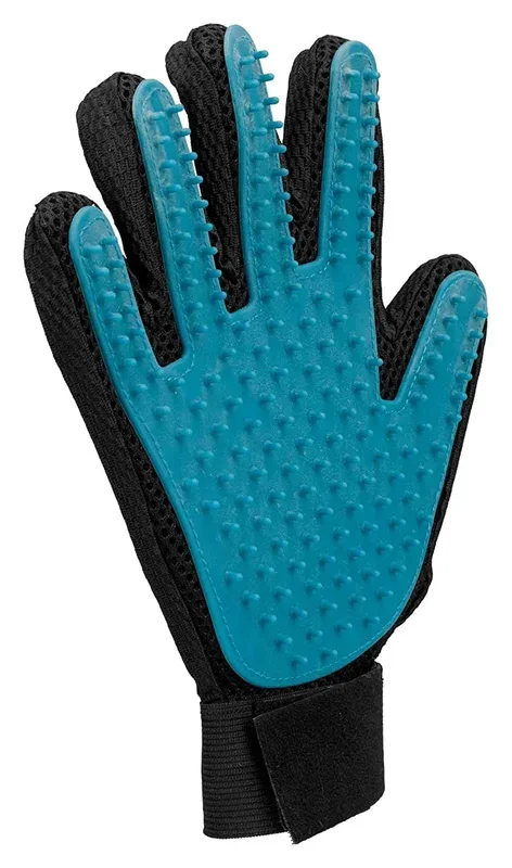FG-Trixie Fur Care Massage and Shine Gloves for Dogs and Cats (16x24cm)