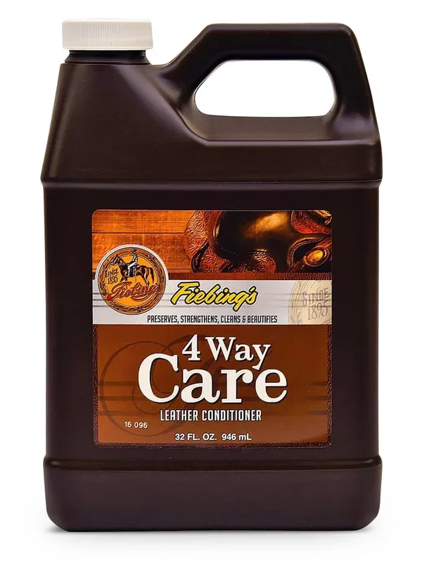 Fiebing’s 4-Way Care Leather Conditioner – Preserves, Strengthens, Cleans & Beatifies