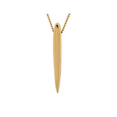 Fierce Sterling & Gold Plate Necklace