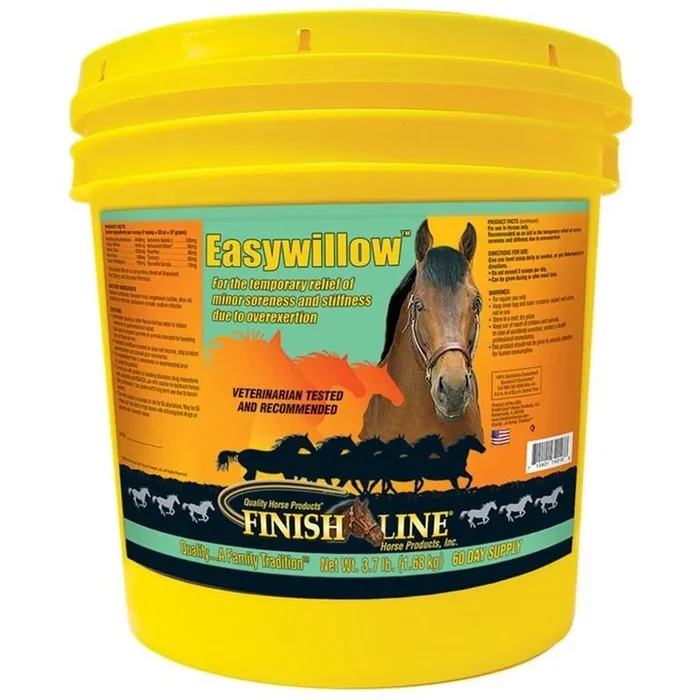 FINISH LINE EASYWILLOW EQUINE SUPPLEMENT (3.7 LB/60 DAY)