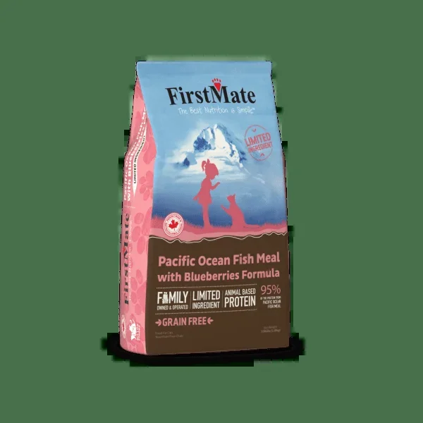 FirstMate Pet Foods Pacific Ocean Fish Meal With Blueberries Formula for Cats