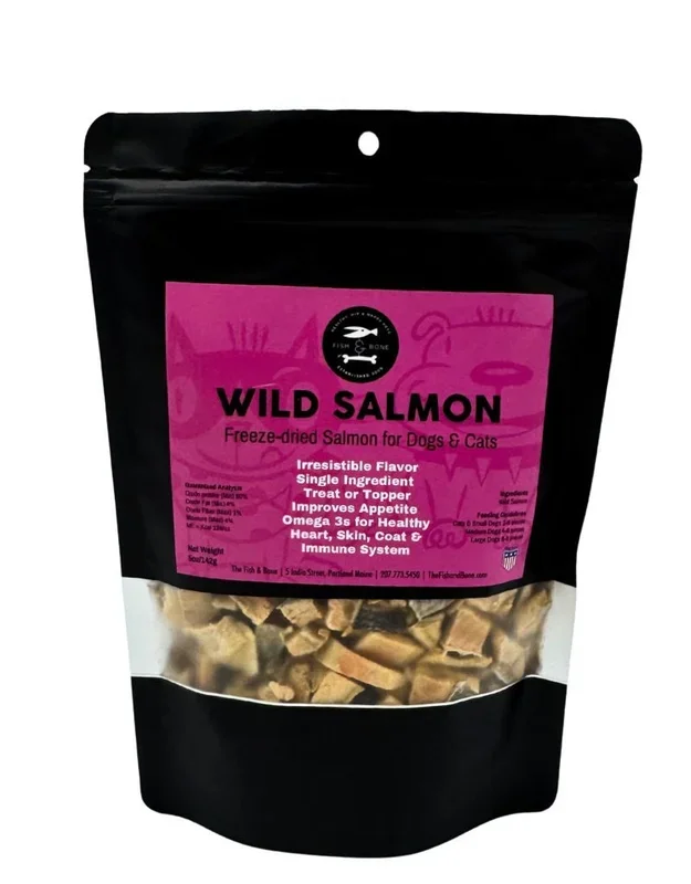 FISH & BONE Freeze-dried Wild Salmon Treats