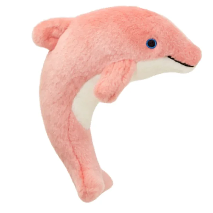 Fluff & Tuff “Gisele” – Mini Dolphin Plush Dog Toy
