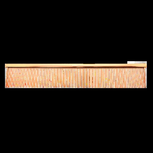 Fluffing Finishing Comb Rose Gold 9″ by Zolitta