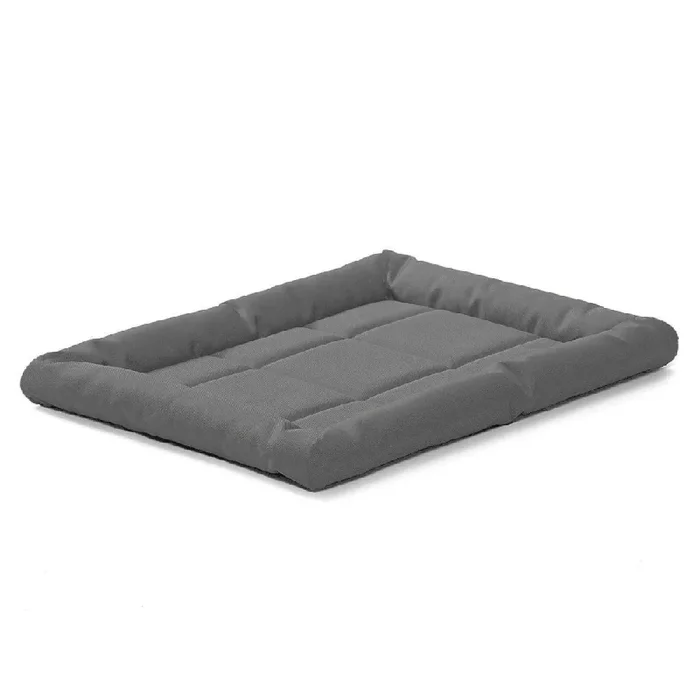Fluffy’s Kozi Pet Rectangular Shaped Bed for Dogs and Cats (Grey)