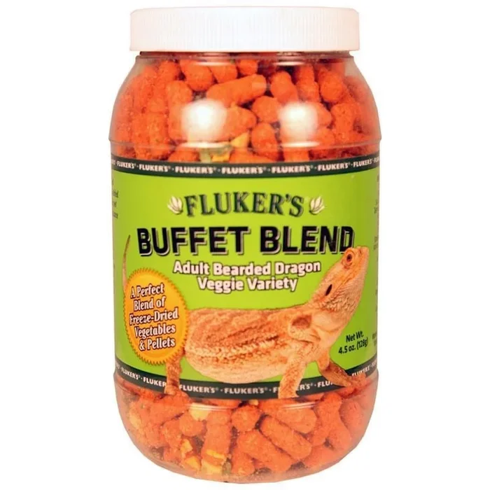 Fluker’s Buffet Blend Adult Bearded Dragon Veggie Variety