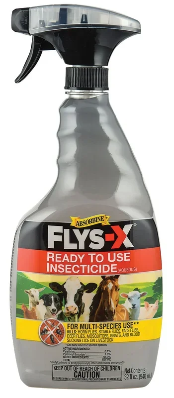 Flys-X Ready To Use Insecticide for Livestock