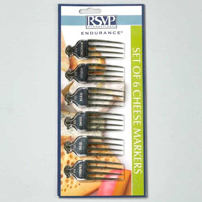 Fork Cheese Markers – Set of 6