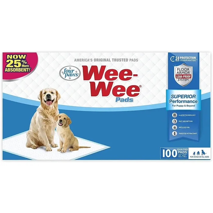 Four Paws Wee-Wee Puppy Pee Pads 9 lbs.