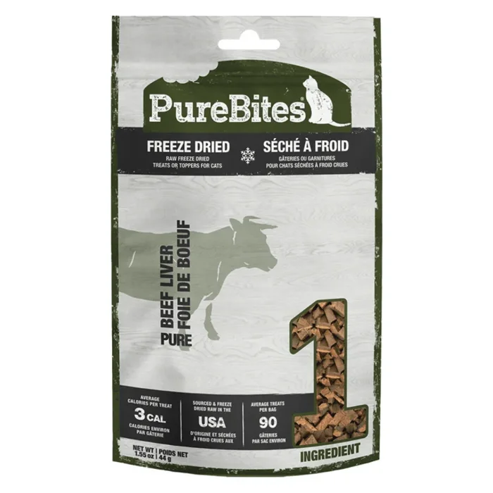 Freeze Dried Cat Treat – Beef Liver – 1.55 oz