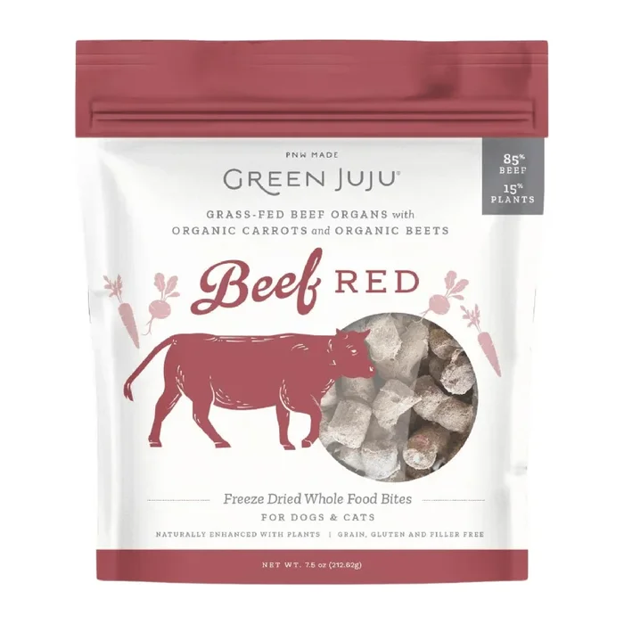 Freeze Dried Dog & Cat Treat – Beef Red