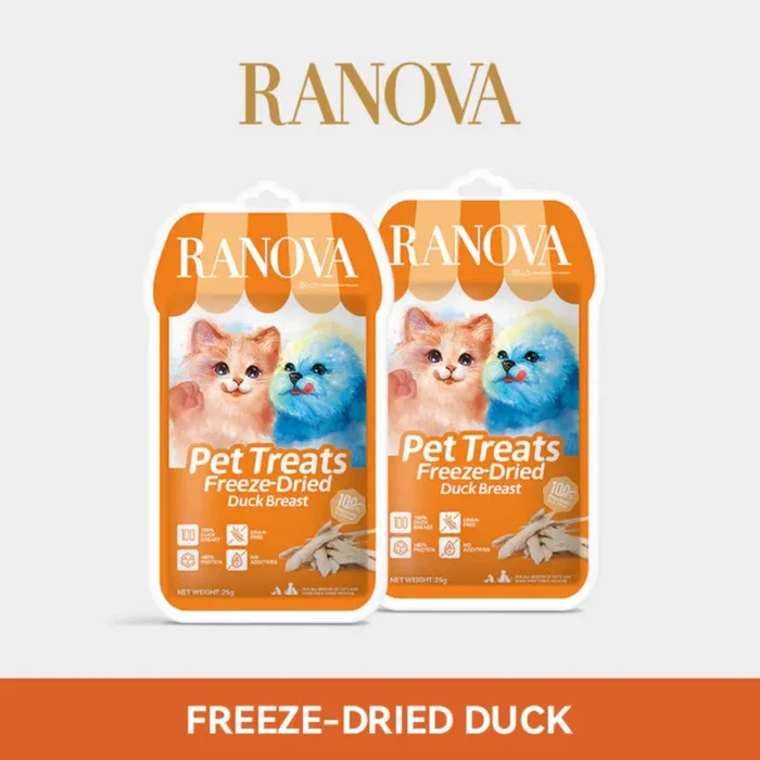 Freeze Dried Dog & Cat Treat – Duck Breast Fillet