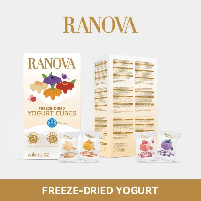 Freeze Dried Dog & Cat Treat – Yogurt Cubes (Mixed Flavor)