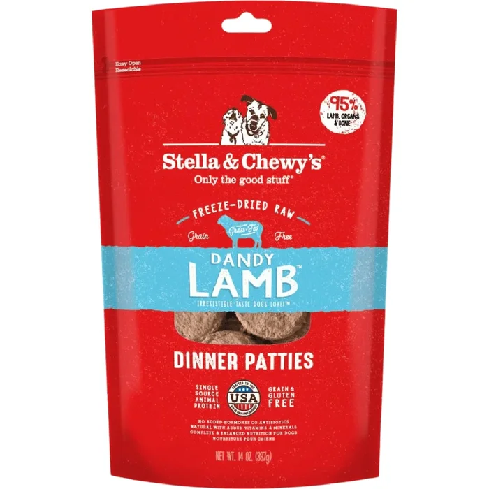 Freeze Dried Dog Food – Dandy Lamb – Dinner Patties