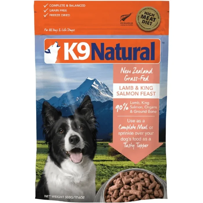 Freeze Dried Dog Food – Lamb & King Salmon Feast